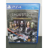 Injustice Gods Among Us Ultimate Edition Ps4 Fisico Usado