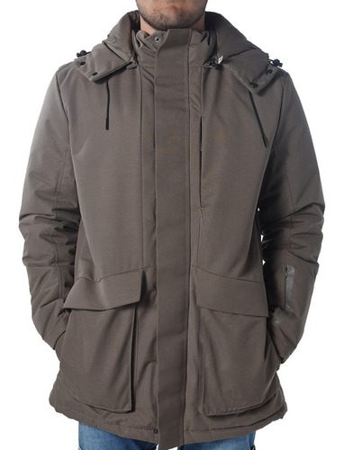 Campera Hombre Impermeable Parka Oxford Polo Club Seraph 