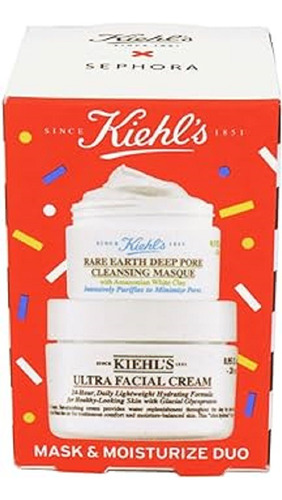 Kiehl's Mask & Moisturize Duo X Sephora Crema Facial Y Masca