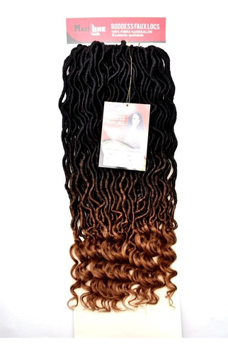 Cabelo Sintético Maxi Line  Goddess Faux Locs 300g - 55cm