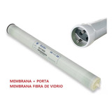 Paquete Porta Membrana Y Membrana Fibra De Vidrio 4x40