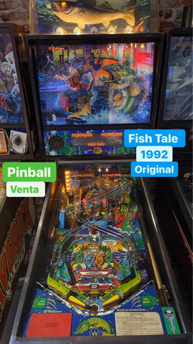 Pinball Fish Tales Funcionando Flipper
