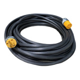 Extension Cable Uso Rudo 25 Metros Calibre 3x10 Reforzada 