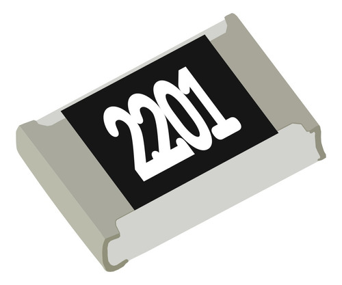 1000 Unidades Resistor De Precisão 2,2k 1% 1/8w Smd 0805 2k2