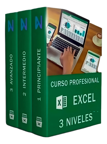 Curso Excel 3 Niveles Plantillas + Curso Power Point Y Word 