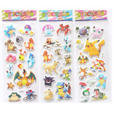 Pokemon Stickers Set De 6 Unidades Surtido Aleatorio