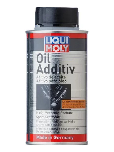 Antifriccion Para Motor Liqui Moly Oil Additiv 150 Ml