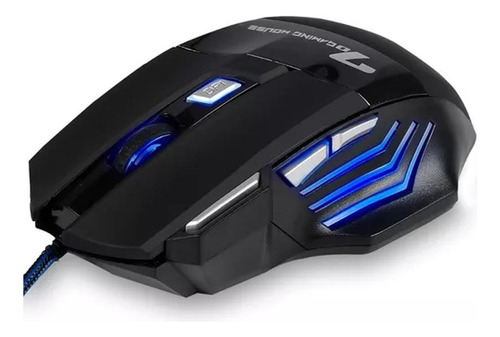 Mouse Gamer Barato 2400dpi Usb Com Fio Com Led