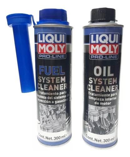 Kit Liqui Moly Fuel System Cleaner +  Oil System Cleaner