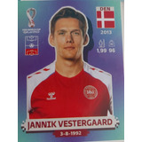 Lámina Album Mundial Qatar 2022 / Jannik Vestergaard / Den9