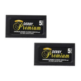 Hojas Para Afeitar Derby Premium X 2 Cajas Para Navaja