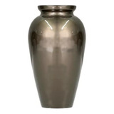 Vaso Vitrificado Grande Fibra Vidro 97cm Pote Alto Bronze