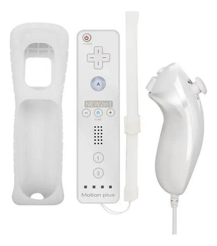 Controle Remoto Sem Fio Para Wii Embutido Motion Plus