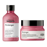 Kit Loreal Pro Longer Shampoo 300ml+mascara 250gr