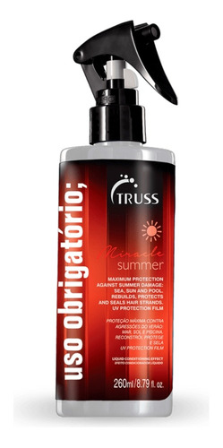 Truss Uso Obrigatório Reconstrutor Summer 260ml