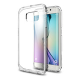 Funda Spigen Ultra Hybrid Samsung S6 Edge - Crystal Clear