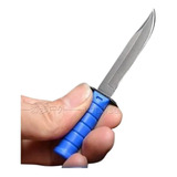 Cuchillo Personal Mini Collar Knife Táctico Camping Moderno