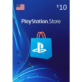 Código Digital 10 Usd Para Playstation Store Usa Psn