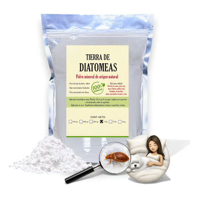1kg Polvo De Diatomeas Insecticida Tierra Diatomeas Chinches | MercadoLibre