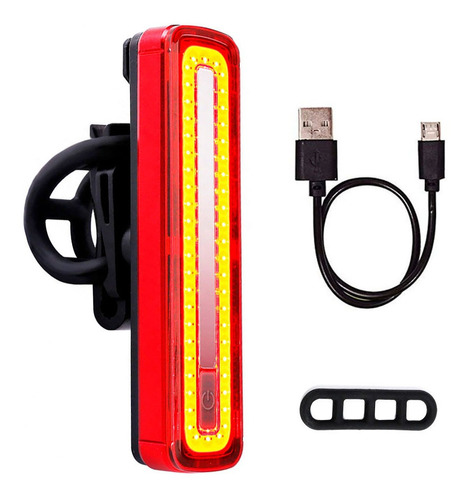 Luz Bicicleta Recargable Led Usb Gadnic Waterproof 8 Modos