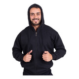 Moletom Masculino Canguru Casaco Zíper Com Capuz Blusa Frio