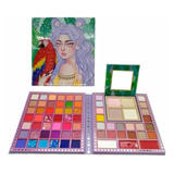 Set Maquillaje 69 Sombra Ojos Rostro Colore Calidos Tropical