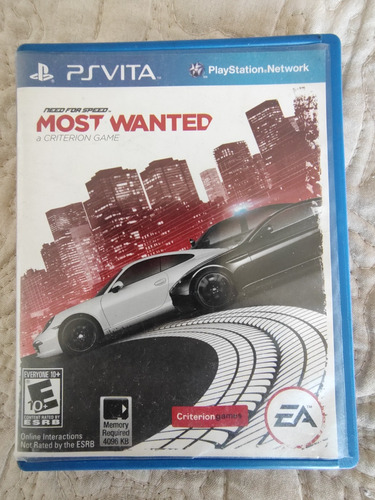 Need For Speedy Most Wanted Psvita