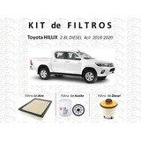 Toyota Hilux 2.8 Diesel 2018-2020 - Kit De Filtros