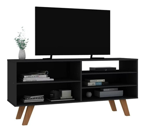 Rack Mueble Tv 55 Noruega Estilo Vintage Minimalista 