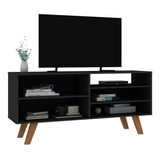 Rack Mueble Tv 55 Noruega Estilo Retro Vintage Minimalista 