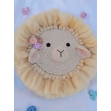 Tapiz A Crochet Leon /oveja-están Tejidos A Crochet 