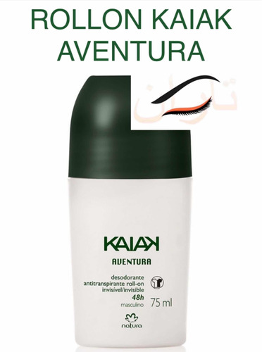 Desodorante Roll-on Natura Kaiak Aventura Masculino 75ml