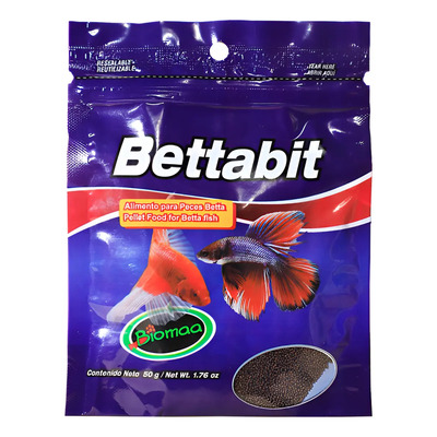 Alimento Para Peces Betta 50gr Bettabit Biomaa | MercadoLibre