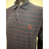 Chomba Fred Perry Striped Retro Vintage Talle Extra Large