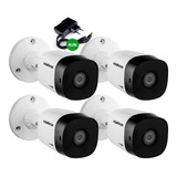 4 Câmeras Segurança Full Hd 1080p Vhl 1220b Intelbras Fonte
