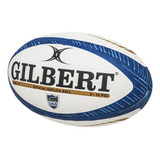 Pelota De Rugby Gilbert Pumas Uar Oficial Replica N5 Bco/azo