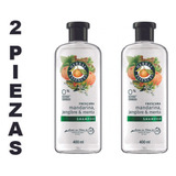 Shampoo Herbal Essences Mandarina, Jengibre,menta 400 Ml,2