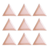 Plato Triangular Para Guardar Uñas, 80 Unidades