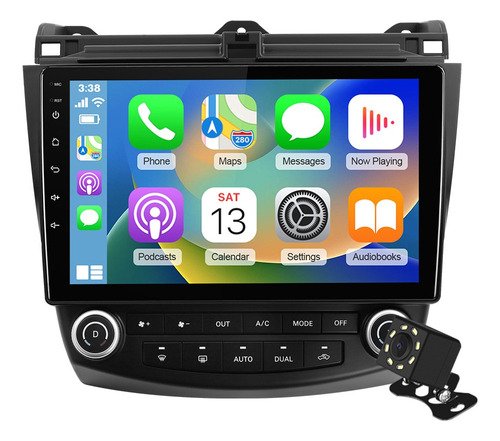 Estéreo 4+64g Para Honda Accord 2003-2007 4g Qled Carplay