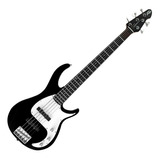 Bajo Electrico Milestone 5 Cuerdas Negro Peavey 