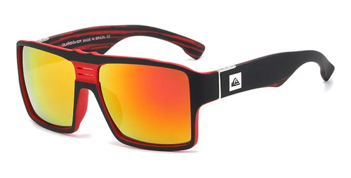 Lente Gafas Quiksilver Modelo Square Uv460 Unisex + Estuche 