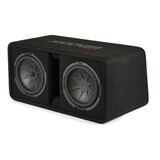 Caja Doble Subwoofer 10 Pulgadas Kicker Comp R 800w Rms Color Negro