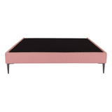 Base Cama Slim Queen Size Dicasa Outlet Linnia Palo De Rosa