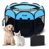 Goozii Corralito Portatil Plegable Para Perros Para Interior