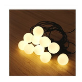 Guirnalda Luces 10 Lamparas Alargue Led 5 Mts Luz Calida