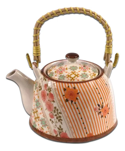Tetera Cerámica China Pava Te Con Infusor Pettish Onlin Vc