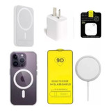 Kit Premium Funda Inalámbricos 20w Compatible iPhone 15 Pro