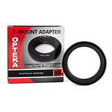 Opteka T-mount (t2) Adaptador Para Canon Ef Eos 80d, 77d, 70