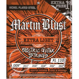 Encordado Guitarra Electrica Martin Blust 09-42