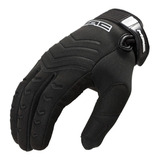 Guante Mac Atomic Neoprene Negro La Cuadra Motos